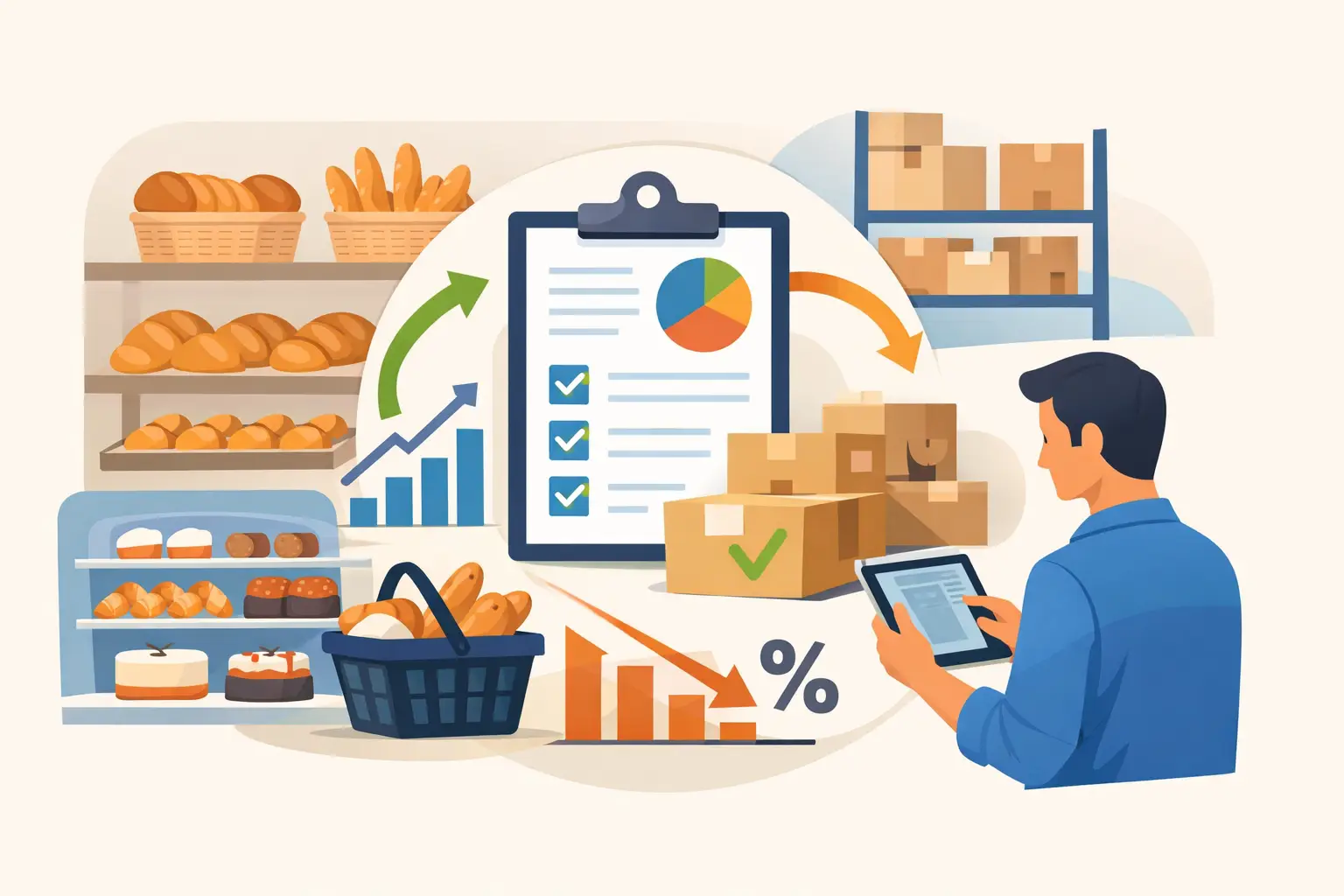 Sistema para padaria com estoque - Controle de insumos, vendas e produção